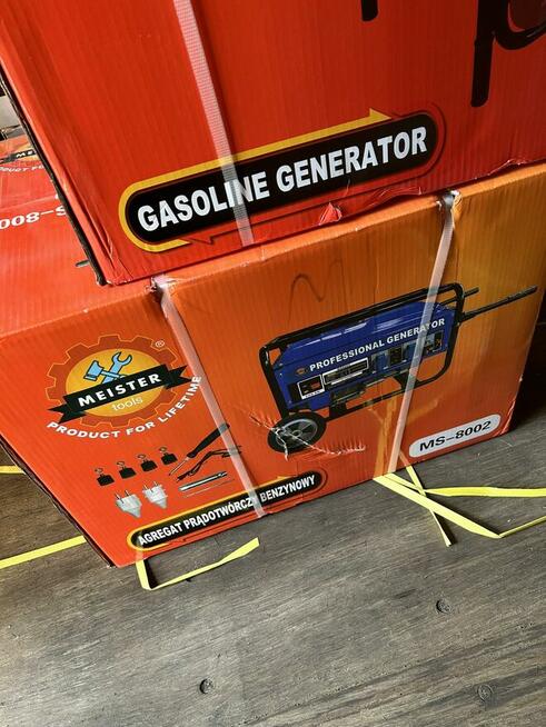 Agregat prądotwórczy - niebieski - Meister