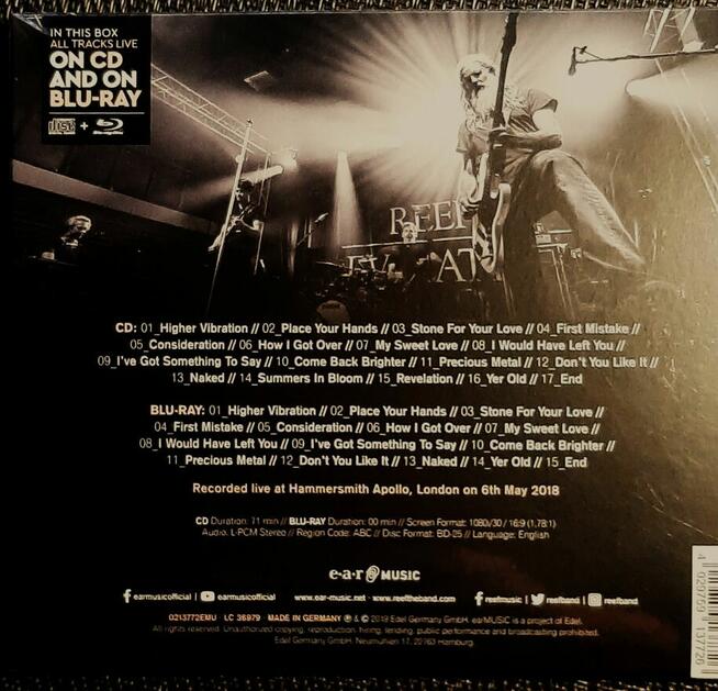 Sprzedam Blu Ray Koncert legendy Hard rock-a Alice Cooper