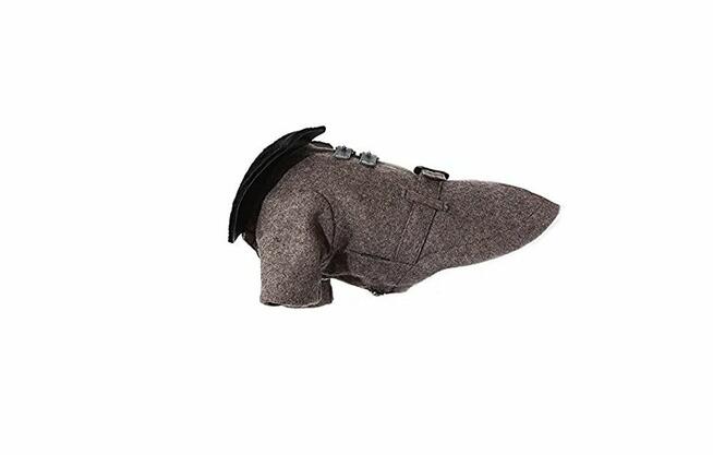 3XL Puppy Angel Płaszcz dla psa szary elegancki