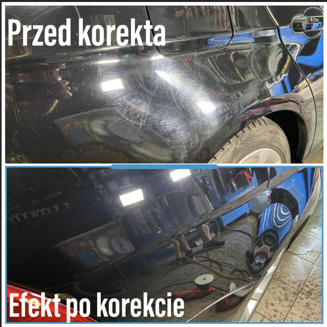 Detailing korekta lakieru sprzątanie mycie ceramika wosk