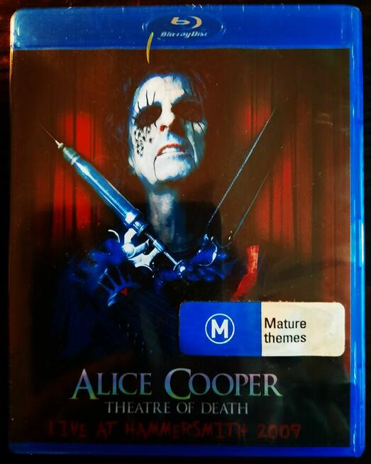 Sprzedam Blu Ray Koncert legendy Hard rock-a Alice Cooper