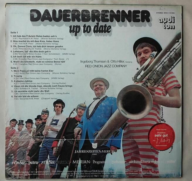 Jazz gra - Red Onion Jazz Company, winyl