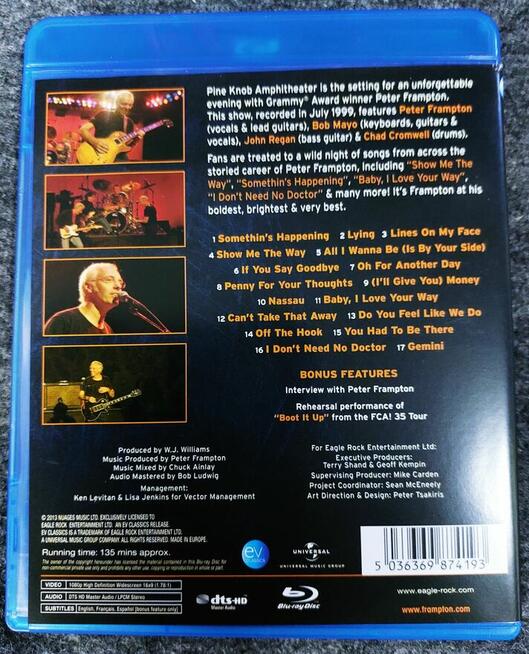 Sprzedam Blu Ray Koncert legendy Hard rock-a Alice Cooper