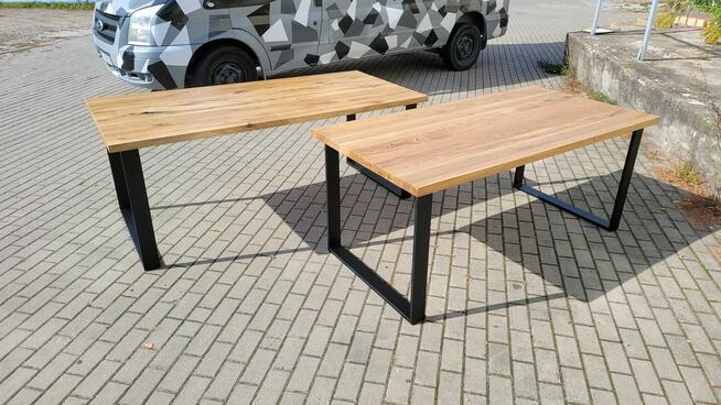 Nowy dębowy stół loft - stolarnia z Olsztyna