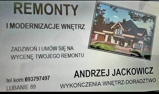 Remonty ,Łazienki ,modernizacje wnętrz