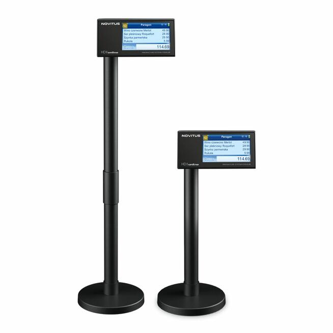 Drukarka fiskalna NOVITUS HD II Online z wyśw. wolnostojącym