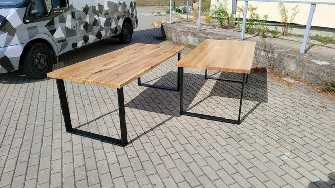 Nowy dębowy stół loft - stolarnia z Olsztyna