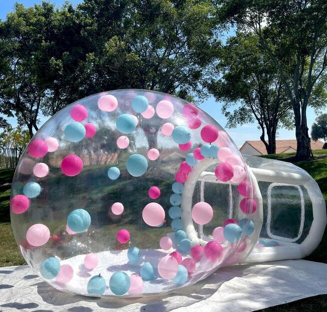 Bubble House wynajem dmuchaniec Lublin lubelskie