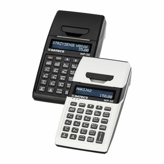 Kasa fiskalna DATECS WP-50 Online GPRS-3lata Czarna