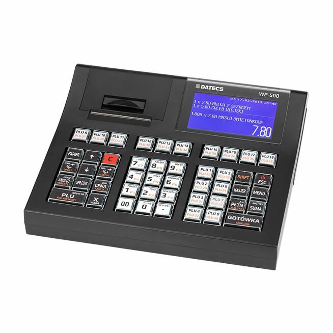 Kasa fiskalna DATECS WP-500 ONLINE LAN I GPRS Z KARTĄ SIM