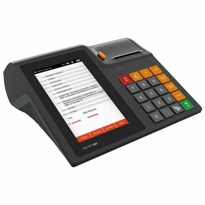 Kasa fiskalna NOVITUS NEXT PRO ONLINE wersja BUS GSM24