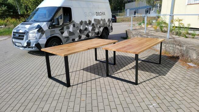 Nowy dębowy stół loft - stolarnia z Olsztyna