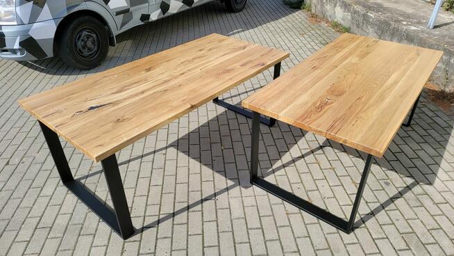 Nowy dębowy stół loft - stolarnia z Olsztyna