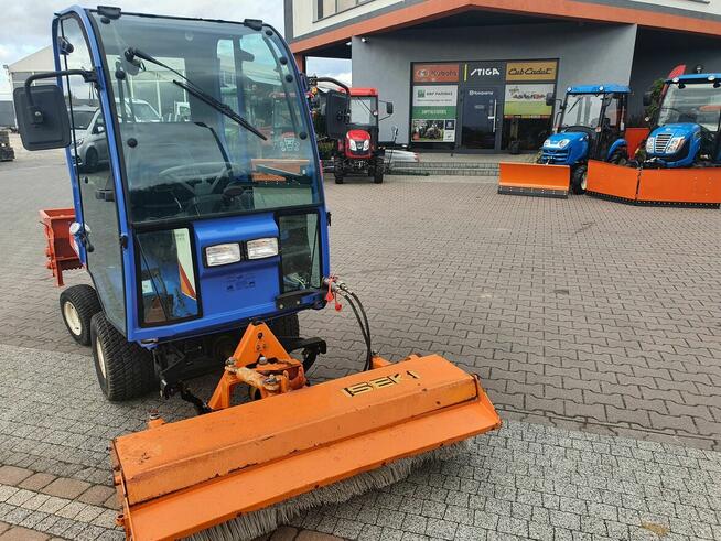 Kosiarka profesjonalna Iseki SF230 23KM kabina pług zamiatar