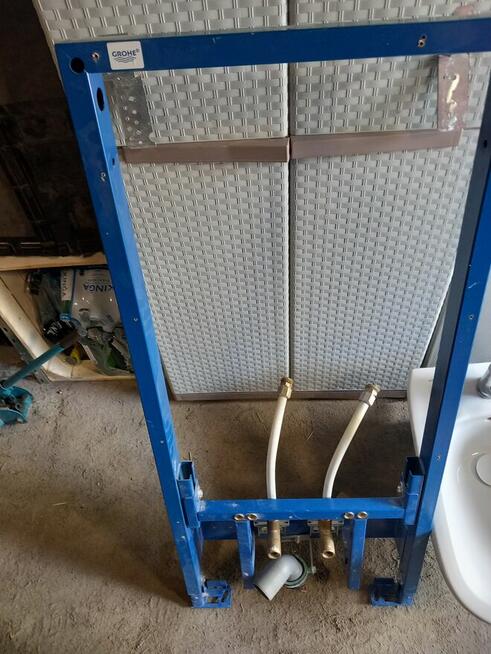 Bidet+stelarz+kran+osprzęt.