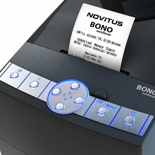 Drukarka fiskalna NOVITUS BONO Online APTEKA