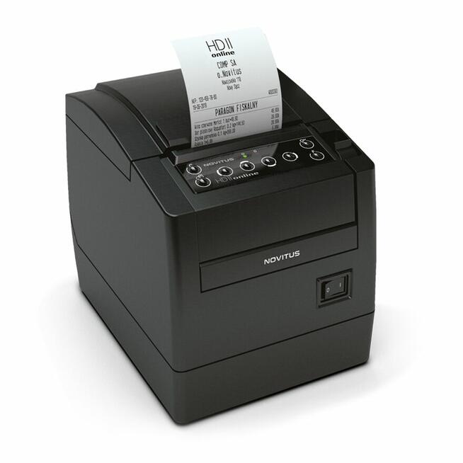 Drukarka fiskalna NOVITUS HD II Online z wyśw. wolnostojącym