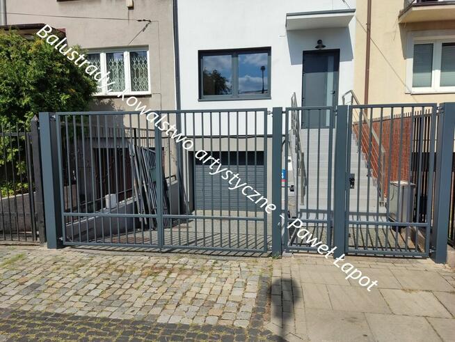 Balustrady kute i nierdzewne Warszawa, poręcze, schody