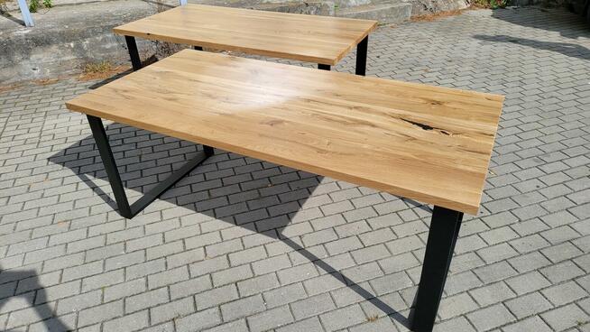 Nowy dębowy stół loft - stolarnia z Olsztyna