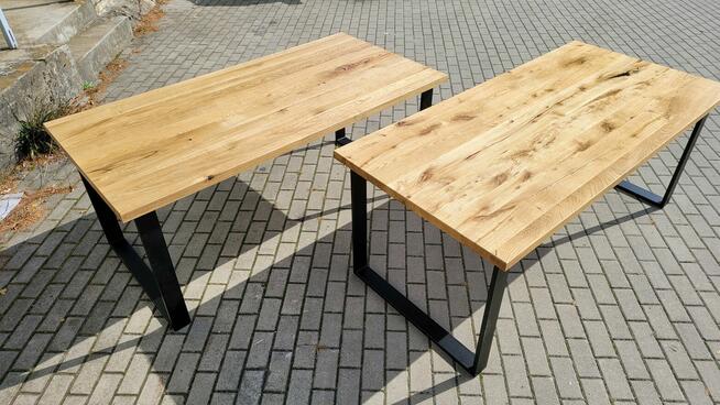 Nowy dębowy stół loft - stolarnia z Olsztyna