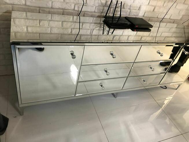 Komoda lustrzana, z lustra, glamour, Okazja !!!