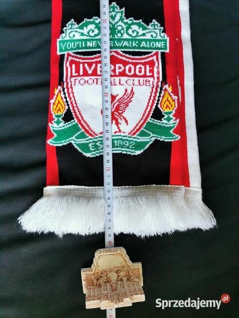 Oryginalny Szalik UCL AJAX LIVERPOOL FC Gruby Śliczny