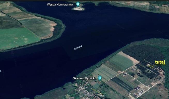 Działka budowlana nad Dziwną