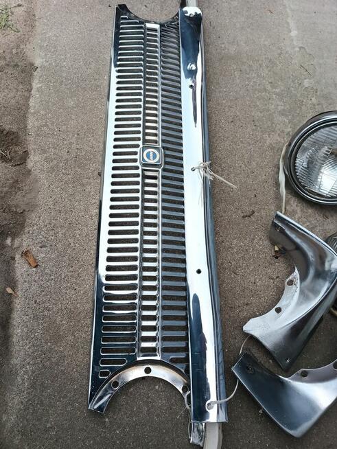 Moskwicz 412 lampy przednie + gril