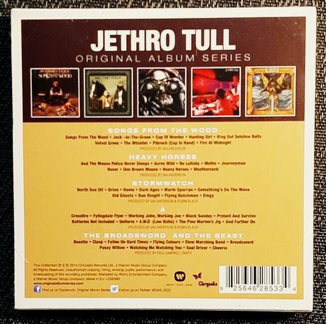 Polecam Zestaw 5 płyt CD Jethro Tull Limitowana Edycja de l