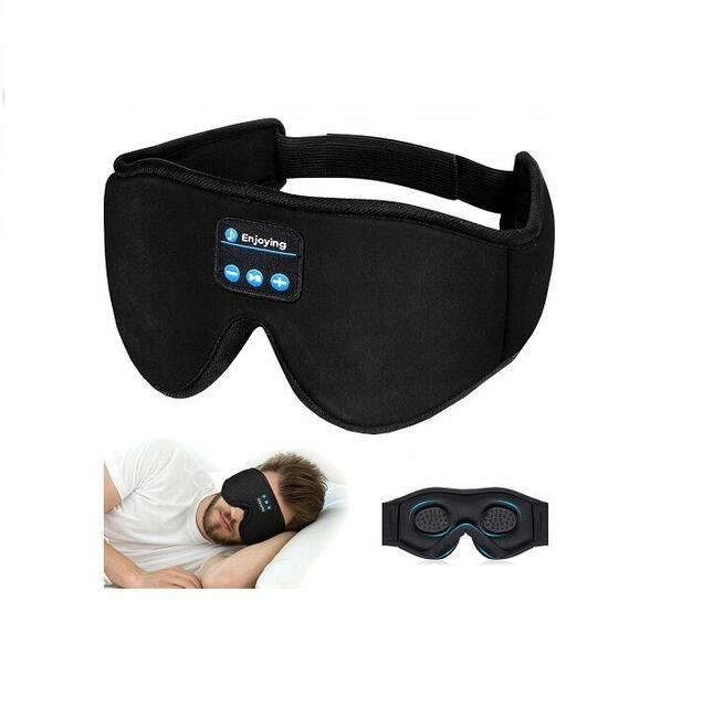 OPASKA NA OCZY BLUETOOTH SŁUCHAWKI DO SPANIA BIEGANIA MEDYTA