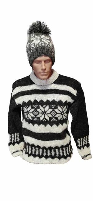 Sweter, swetry góralskie wełniane 100 %