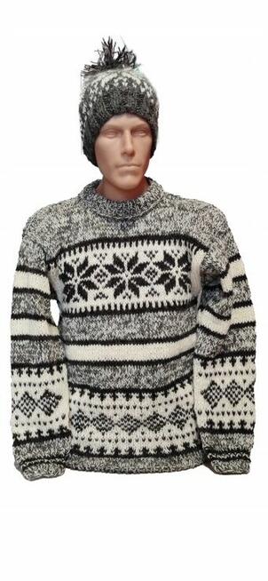 Sweter, swetry góralskie wełniane 100 %