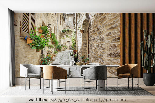 Bezpłatna wizualizacja dekoracji marki wall-it na ścianie