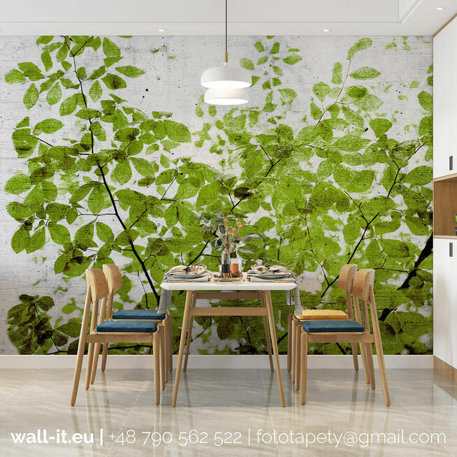 Bezpłatna wizualizacja dekoracji marki wall-it na ścianie