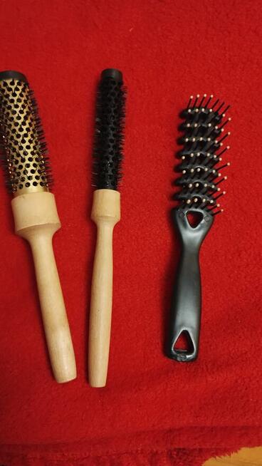 Zestaw 3 szczotek do włosów