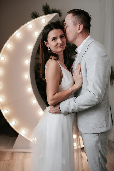 Święcący księżyc gigant dekoracja wynajem Lublin lubelskie