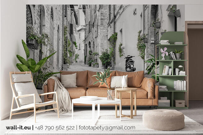 Bezpłatna wizualizacja dekoracji marki wall-it na ścianie