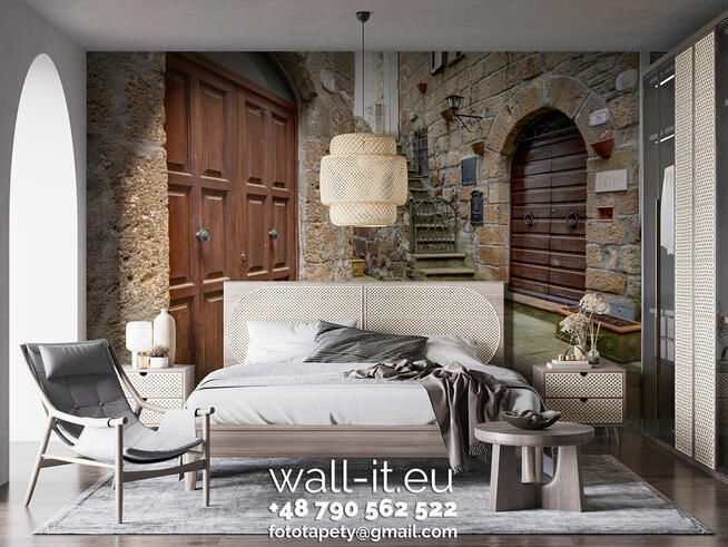 Bezpłatna wizualizacja dekoracji marki wall-it na ścianie