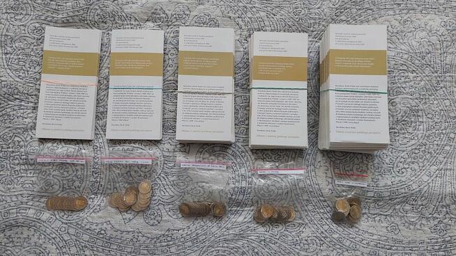 WYPRZEDAŻ monet 5zł z serii „Odkryj Polskę”+folder