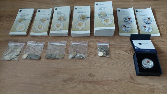 WYPRZEDAŻ monet 5zł z serii „Odkryj Polskę”+folder