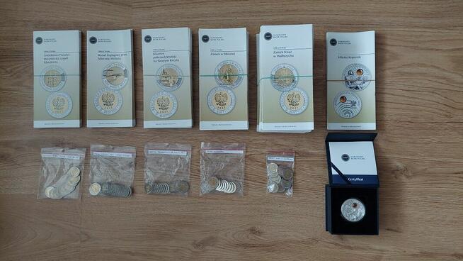 WYPRZEDAŻ monet 5zł z serii „Odkryj Polskę”+folder