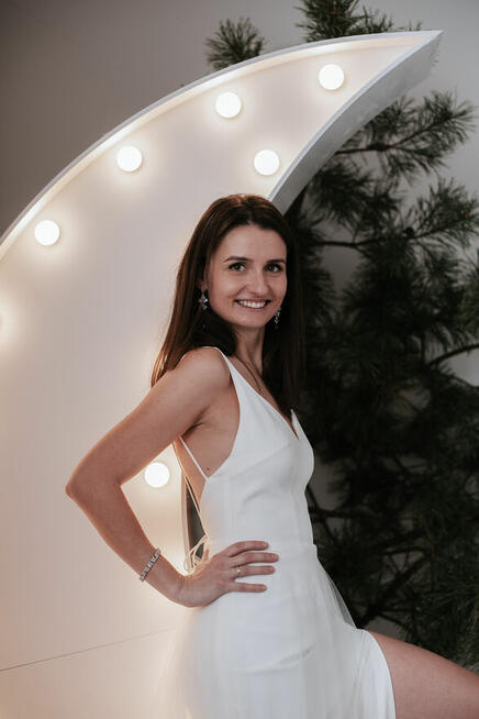 Święcący księżyc gigant dekoracja wynajem Lublin lubelskie