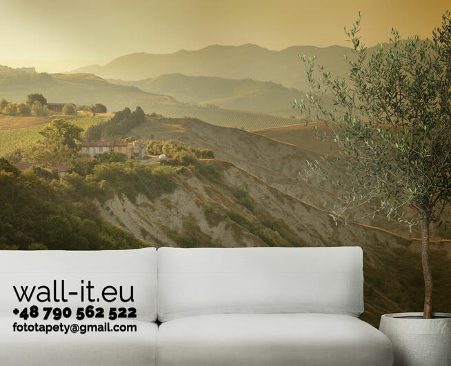 Bezpłatna wizualizacja dekoracji marki wall-it na ścianie