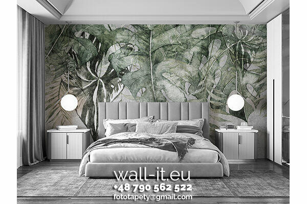 Bezpłatna wizualizacja dekoracji marki wall-it na ścianie