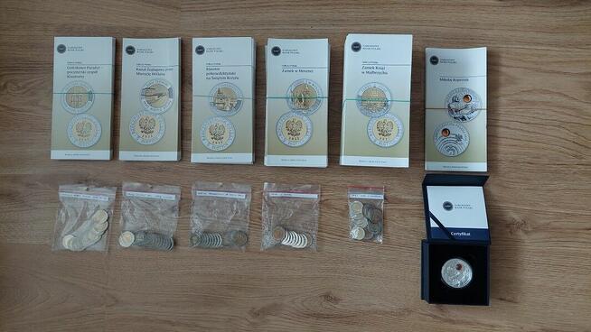 WYPRZEDAŻ monet 5zł z serii „Odkryj Polskę”+folder