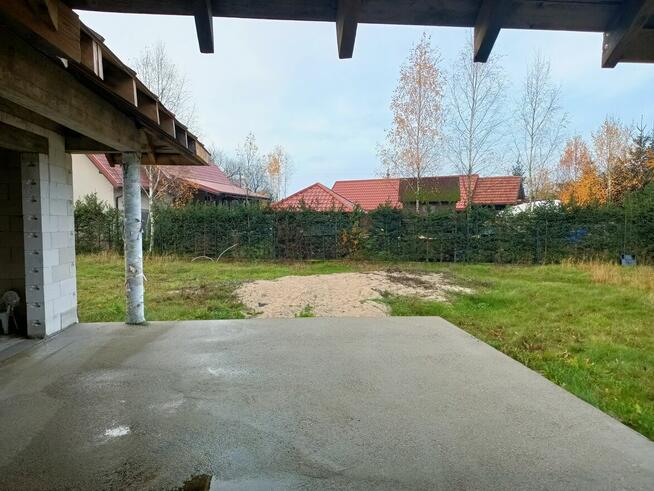 Działka z rozpoczętą budową domu Uściany Stare puszcza Piska