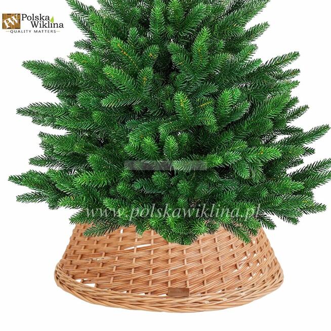 Osłona wiklinowa na stojak pod choinkę 70 cm Kraków
