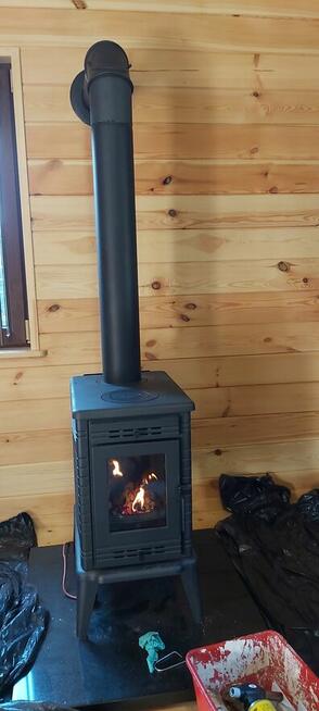 Komin izolowany nierdzewny