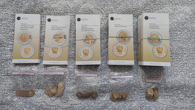WYPRZEDAŻ monet 5zł z serii „Odkryj Polskę”+folder