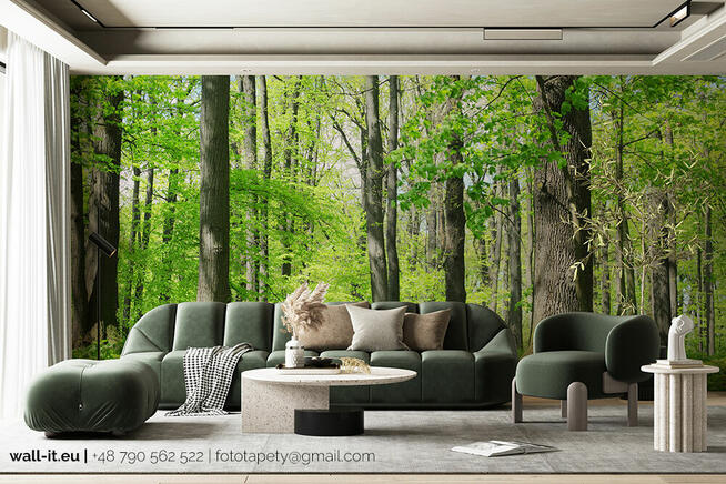 Bezpłatna wizualizacja dekoracji marki wall-it na ścianie